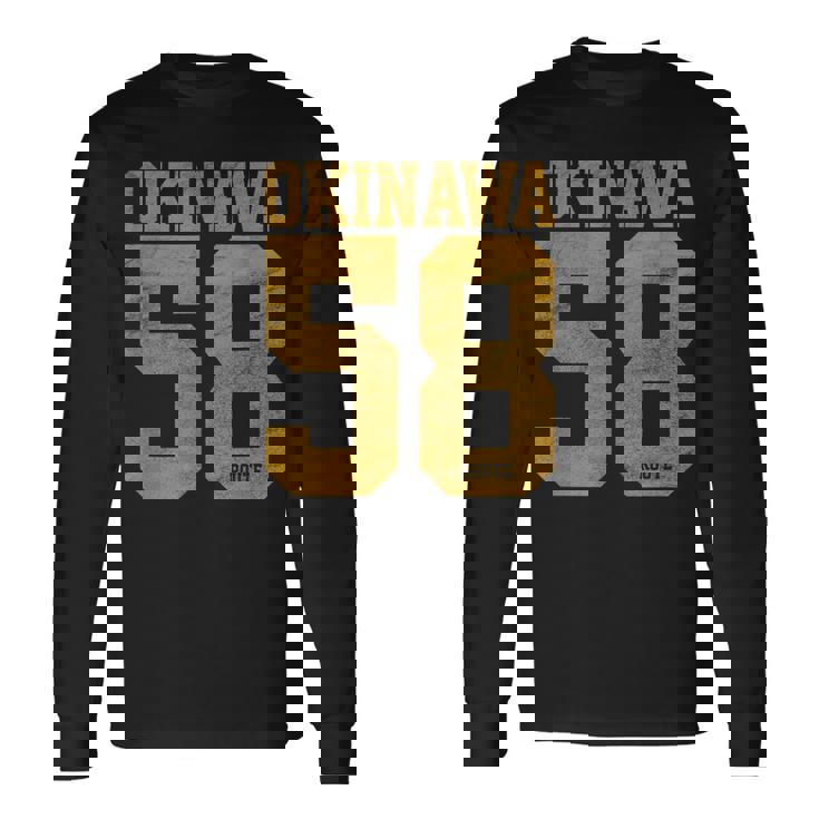 バーシティスタイル 沖縄 日本 長袖Tシャツ