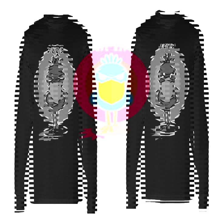 バードシリーズ「ハシビロコウ」 長袖Tシャツ ギフトのアイデア