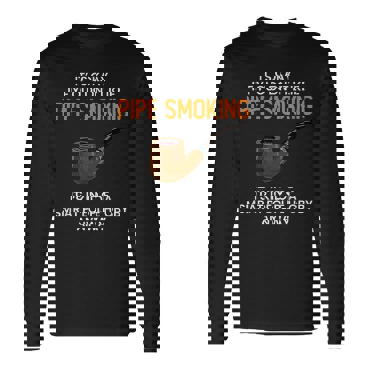 パイプスモーキング スマートピープル パイプスモーキング 長袖Tシャツ