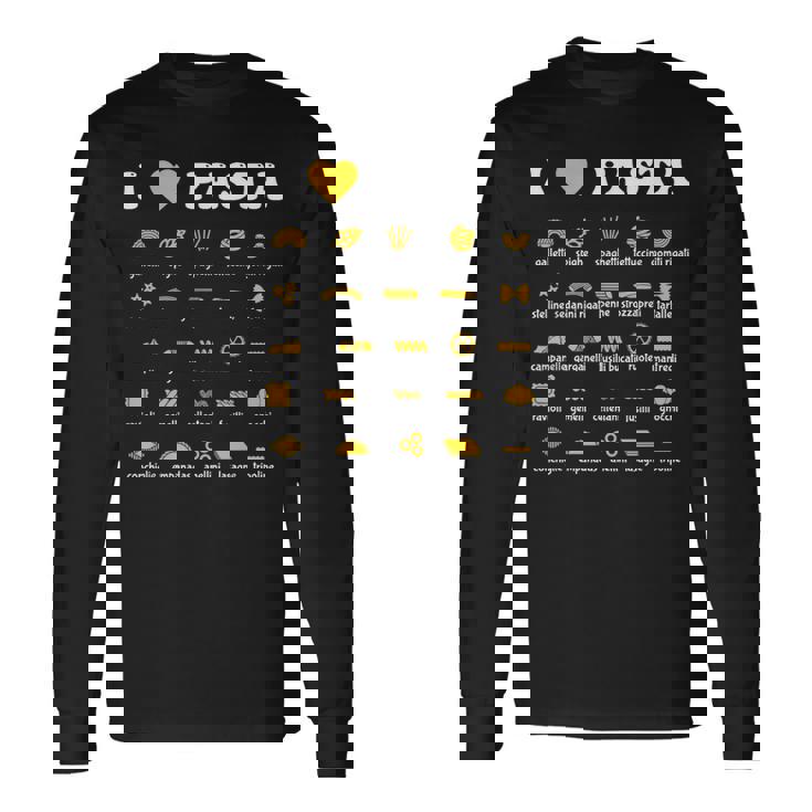 パスタタイプ スパゲッティヌードル イタリア ギフトパスタ 長袖Tシャツ