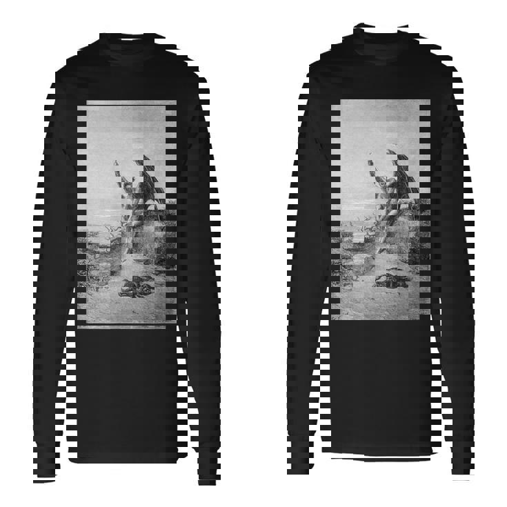 パラダイス・ロスト「多くの迷宮で」ギュスターヴ・ドレ アート 長袖Tシャツ