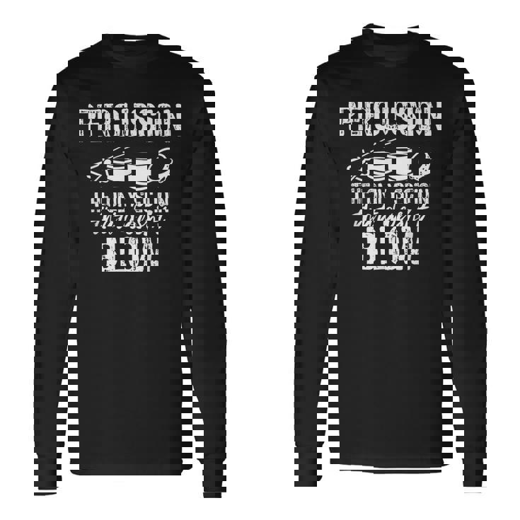 パーカッション楽器 長袖Tシャツ