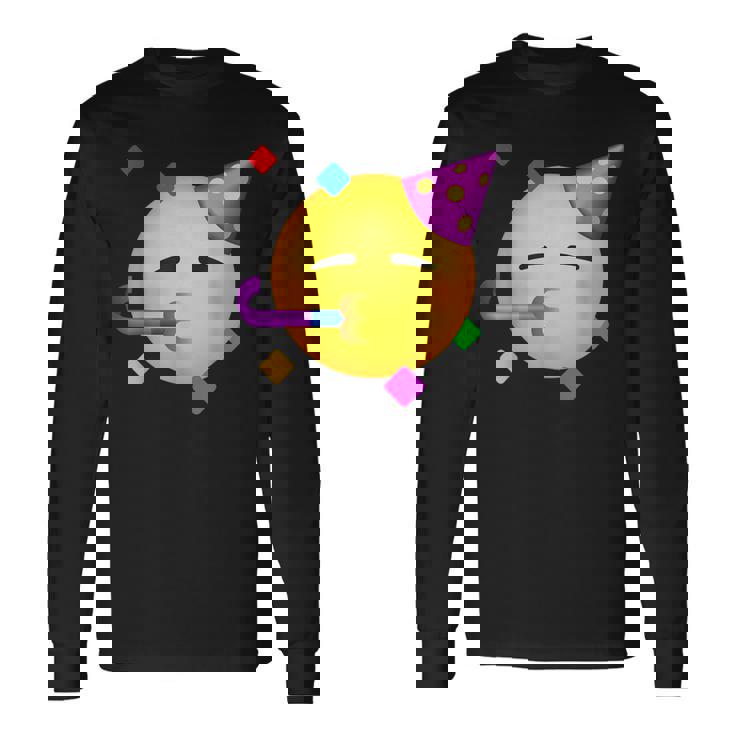 パーティーフェイス 長袖Tシャツ