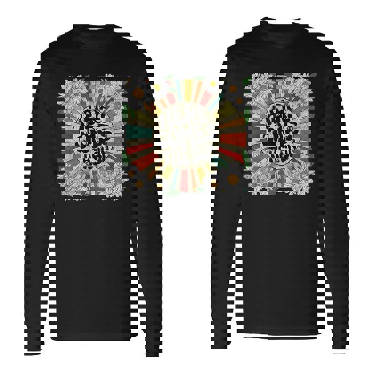 ヒア・カムズ・ザ・サン 長袖Tシャツ