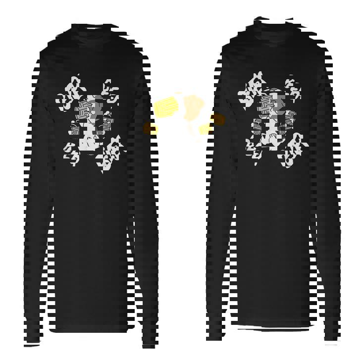 ビアジャック ラッセルテリア 犬 長袖Tシャツ