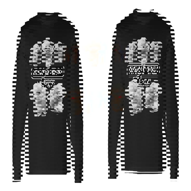 ビション・フリーゼ クルー 長袖Tシャツ