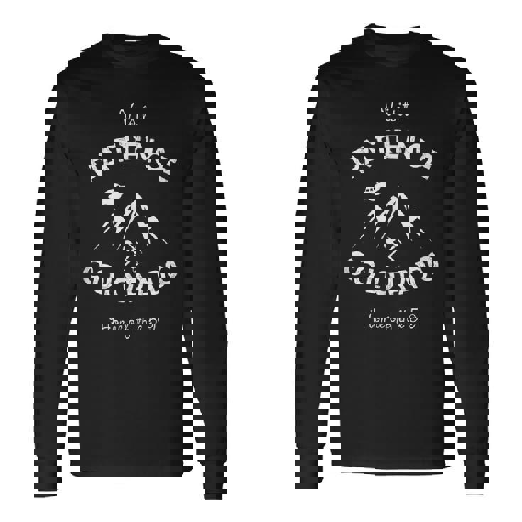 ビジット・ペイエンス・コロラドレジデント・エイリアン 長袖Tシャツ