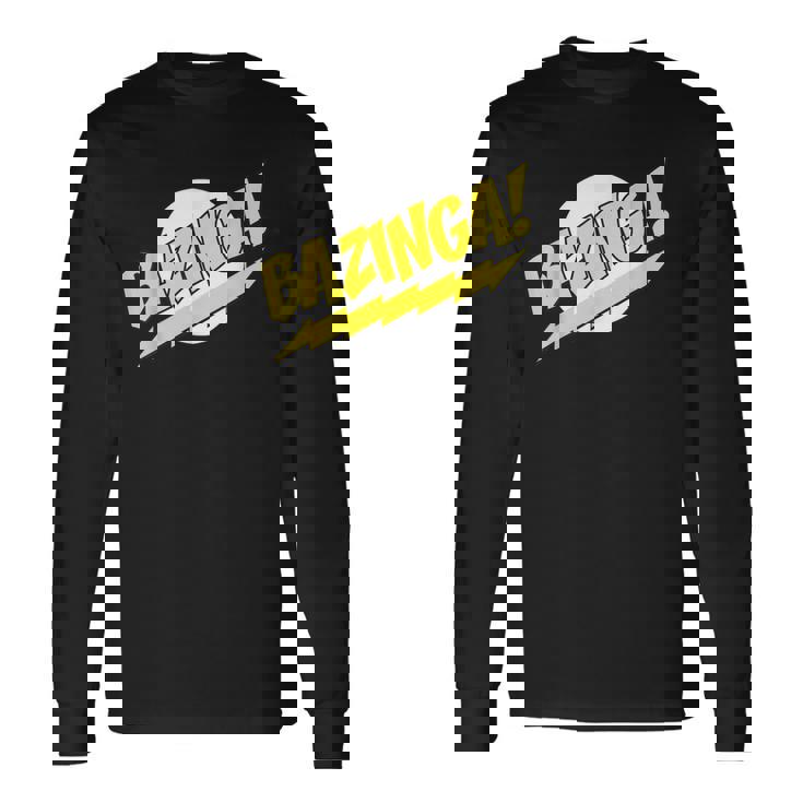 ビッグバン理論ロゴ Bazinga 長袖Tシャツ ギフトのアイデア