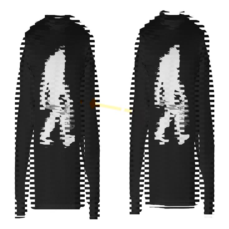 ビッグフット 剣道武道サスカッチ 日本忍井 長袖Tシャツ