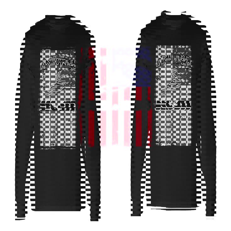 ビッグ・ウェーブ-Seadooアメリカンライブ・フリー 長袖Tシャツ