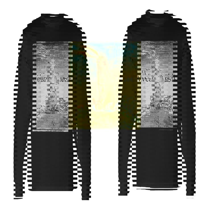 ビロードのウサギ 長袖Tシャツ