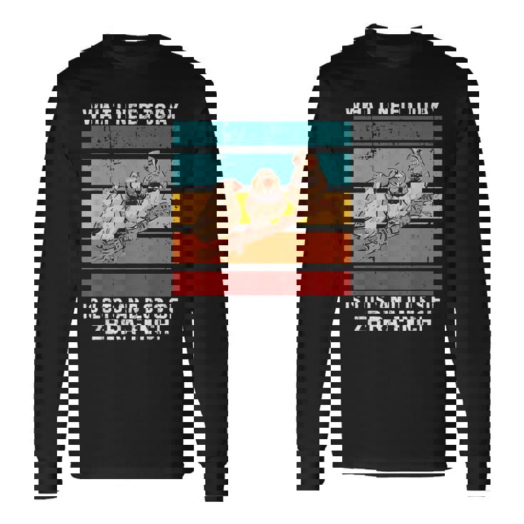 ビンテージ今日必要なのはキンカチョウがたくさん 長袖Tシャツ ギフトのアイデア