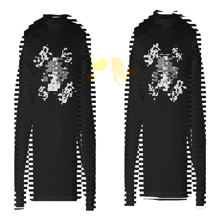 ビールキャバリエ キングチャールズ・スパニエル 犬 長袖Tシャツ