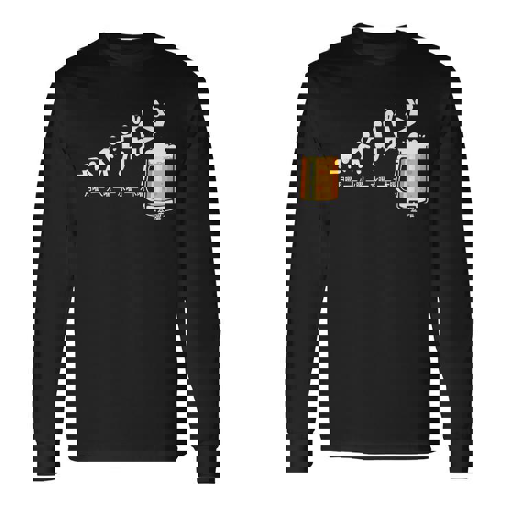 ビール週間ついに金曜日の週末面白いビールギフト 長袖Tシャツ