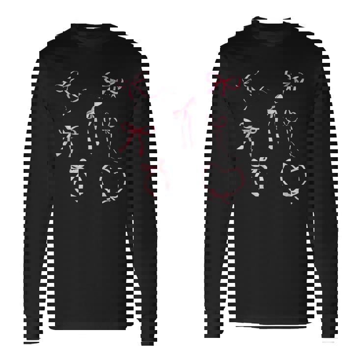 ピンクボウコケット美学 長袖Tシャツ