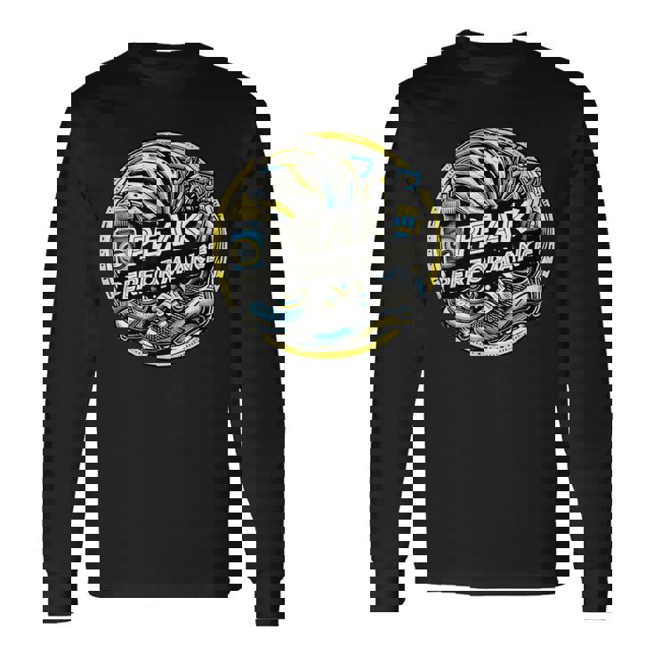 ピークパフォーマンス バイク サイクリスト 自転車 サイクリング 長袖Tシャツ ギフトのアイデア