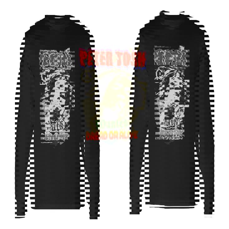 ピーター・トッシュが欲しかったドレッドまたはアライブ写真 リー・ジャッフェ作 長袖Tシャツ