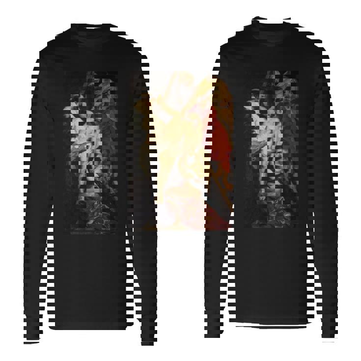 ピーター・ポール・ルーベンスによる「十字架からの降下」絵画 長袖tシャツ 長袖Tシャツ