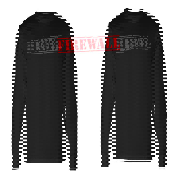 ファイアウォール 長袖Tシャツ