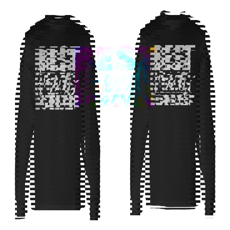 ファニータイダイ ベストフレンド マッチング Bestiequad Bff Cousins 長袖Tシャツ