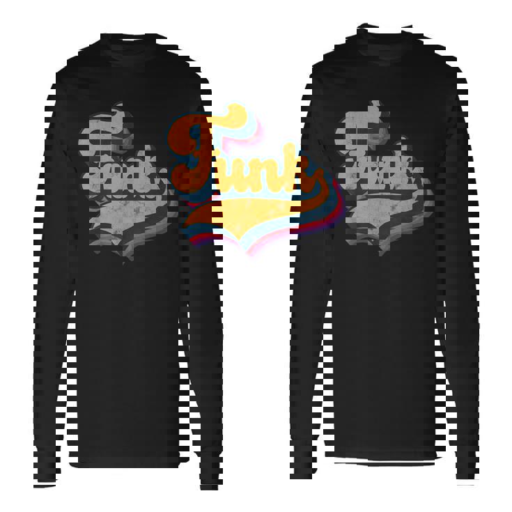 ファンクミュージックファンのためのファンク 長袖Tシャツ