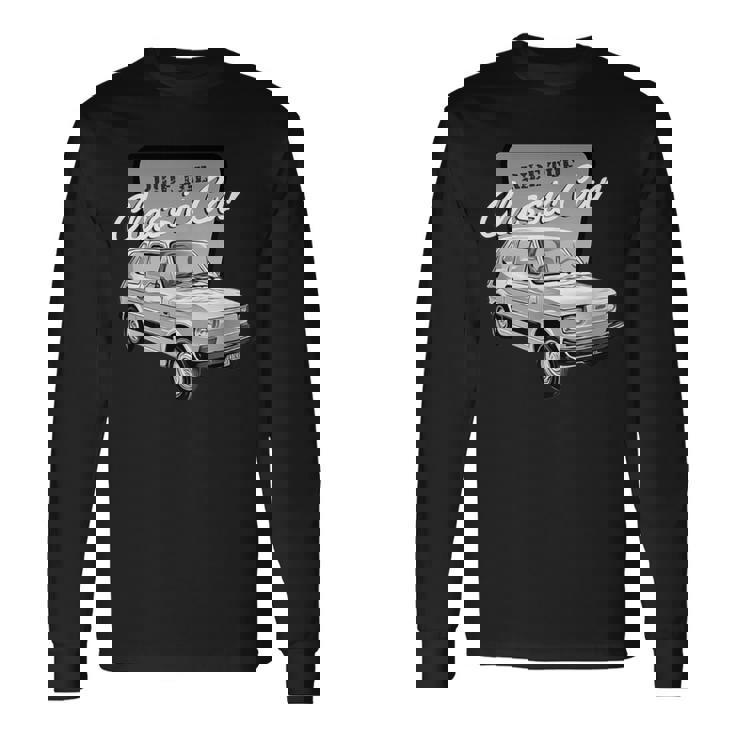 フィアット 126 長袖Tシャツ