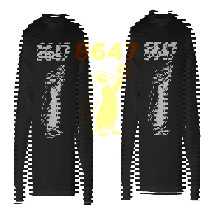 フィストペンギン-ウィースタンドウィズペンギン-ファニー8647 長袖Tシャツ