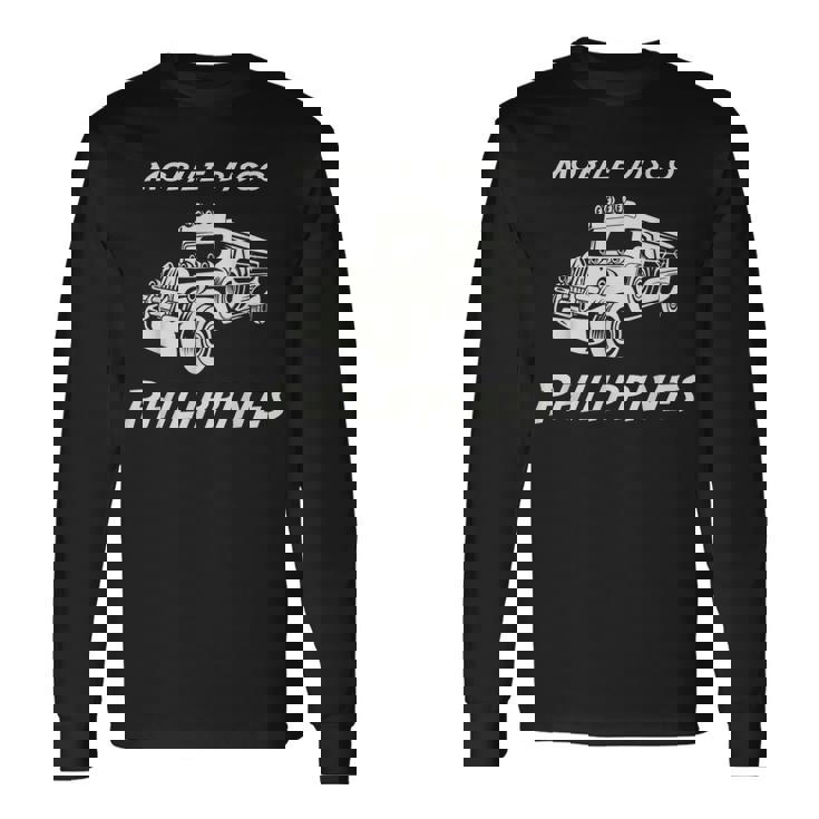 フィリピン ジープニー ディスコ セブ スービック アンヘレス パームス マニラ お土産 パラワン ギフト 長袖Tシャツ