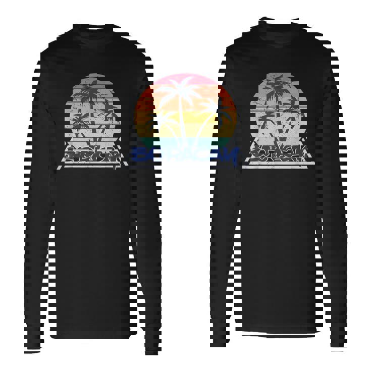 フィリピン ボラカイ島 旅行 カクテル 休暇 ビーチ 波 夏 ヤシの木 マニラ首都圏 パラワン州 セブ島 ボホール州 長袖Tシャツ