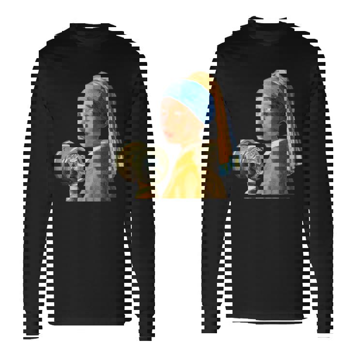 フェルメール 面白いtシャツ ジム 筋トレ ダイエット メンズ おもしろ 面白い 服 おもしろグッズ ネタ 長袖Tシャツ