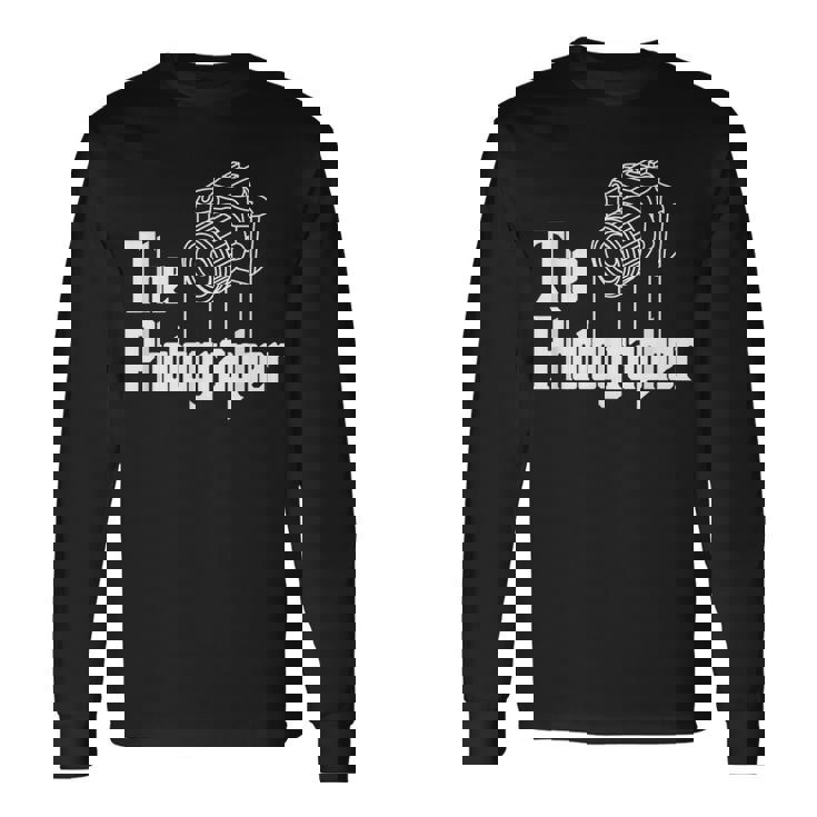 フォトカメラ カメラマン 長袖Tシャツ