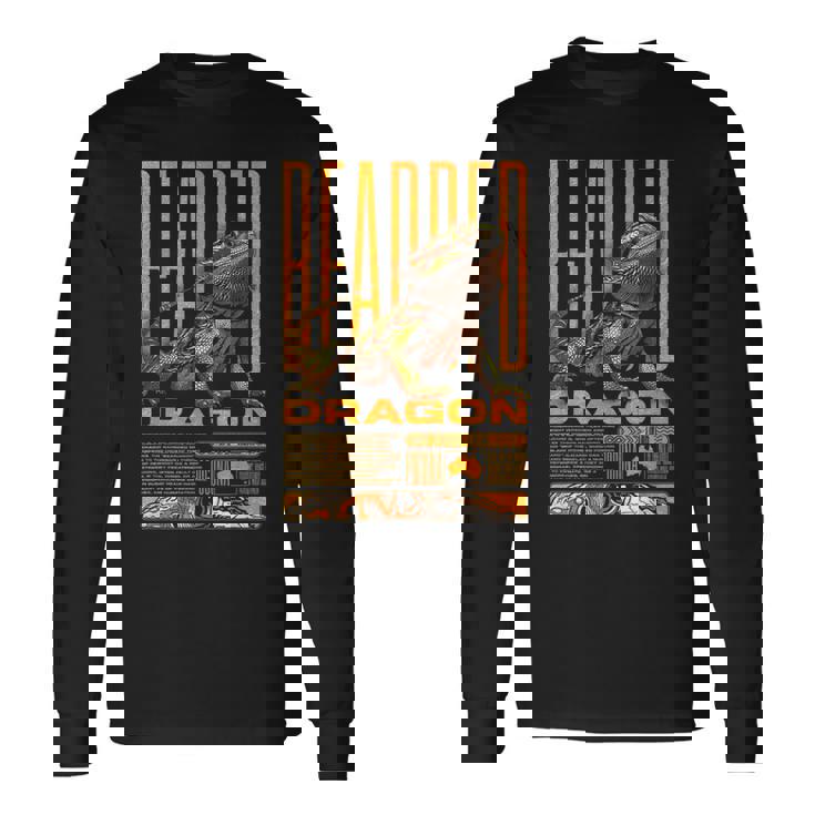 フトアゴヒゲトカゲ 爬虫類キーパー ビアディ トカゲ ストリートウェア 長袖Tシャツ
