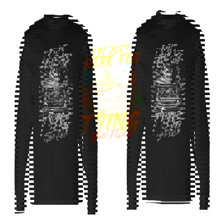 フライフィッシング フライアングラー 長袖Tシャツ