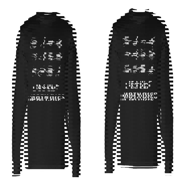 フライフィッシングtシャツ 長袖Tシャツ