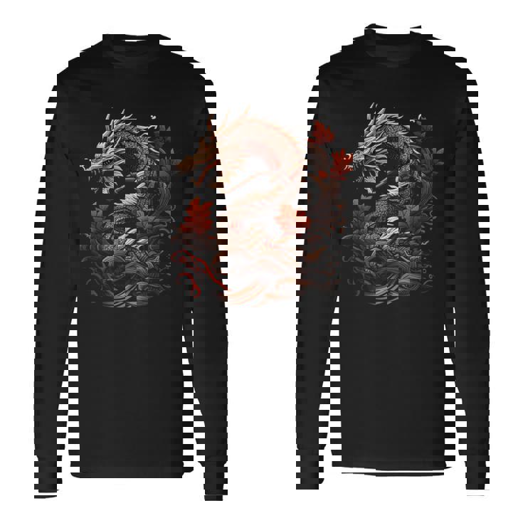 フライング・ジャパン・ドラゴンズ 長袖Tシャツ