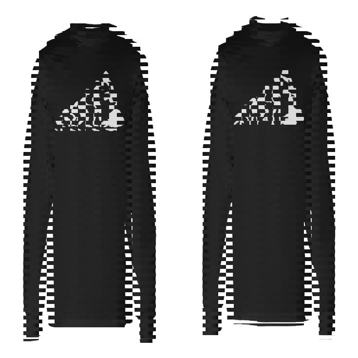 フラメンコダンス エボリューション スペイン 長袖Tシャツ