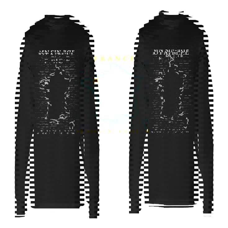 フランスモンサンミッシェル 長袖Tシャツ