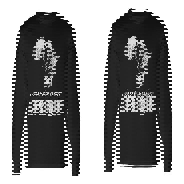 フランス外国人軍団tシャツ Legion Etrangere Afrique 長袖Tシャツ