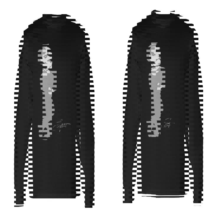 フランチェスコ キャラクター かわいい 大人 シック インスタ ワンポイント チャーミング キュート シュール お洒落 長袖Tシャツ