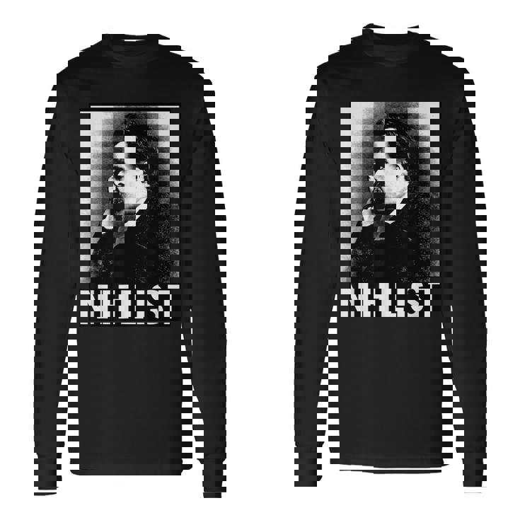 フリードリヒ・ニーチェ 長袖Tシャツ