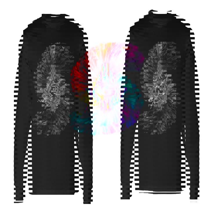 フリーメイソンs&C「シームレスカラースペクトラム」のフリーメイソンシンボル。 長袖Tシャツ