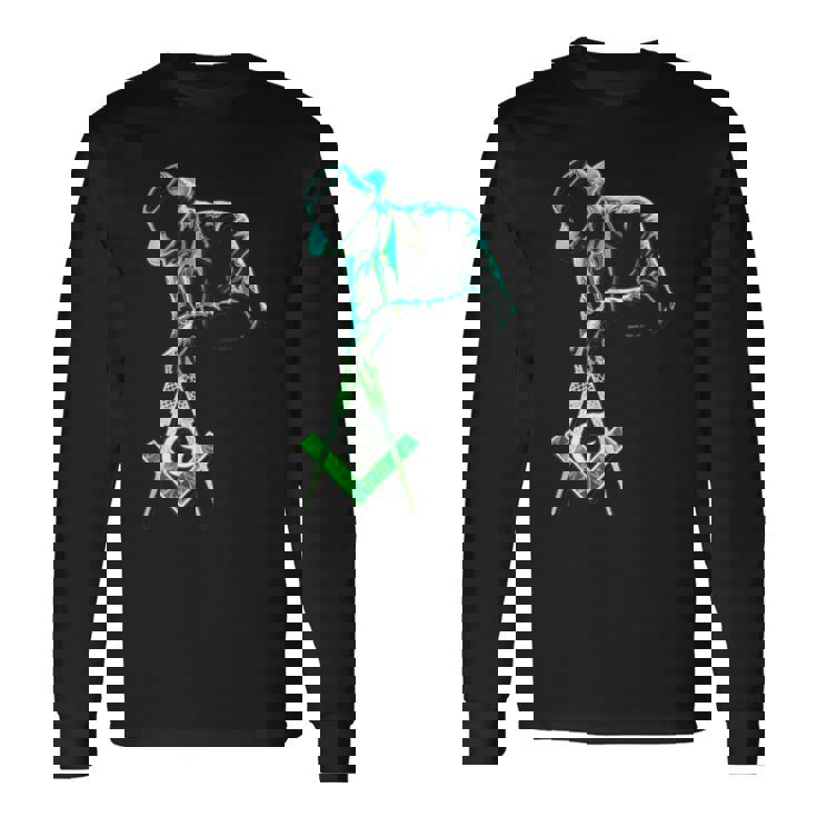 フリーメイソンをテーマにしたフリーメイソンがツールを運びます」S&C 長袖Tシャツ ギフトのアイデア