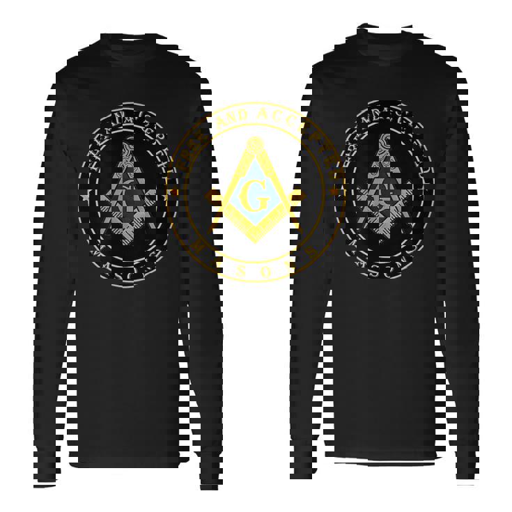 フリーメイソンロッジ フリーメイソン シンボル フリーメイソン 長袖Tシャツ