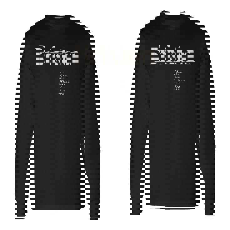 ブリクストン – アーバン、モダン、エッジの効いた 長袖Tシャツ