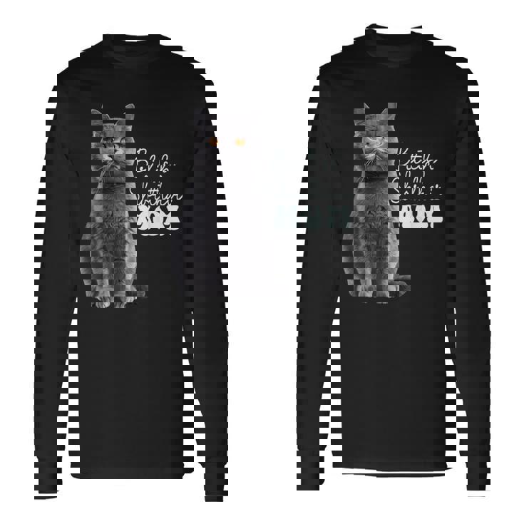 ブリティッシュショートヘア イギリス 長袖Tシャツ