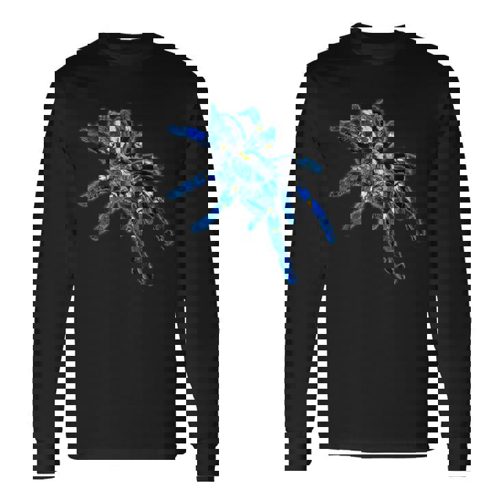 ブルータランチュラスパイダーポエシロセラ 長袖Tシャツ