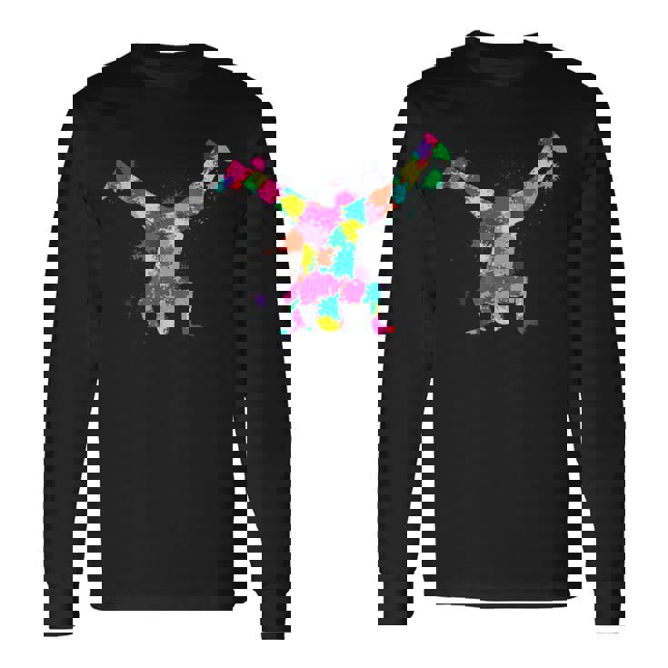 ブレイクダンスブレイクダンサーブレイクダンスキッズボーイズ 長袖Tシャツ