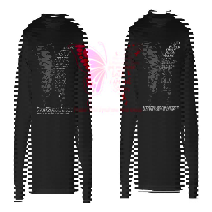 プラダー・ウィリー症候群 I Am Thetorm 長袖Tシャツ