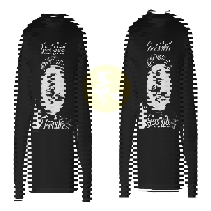 プリンセスがいっぱいの世界では魔女の月ハロウィンの贈り物になる 長袖Tシャツ