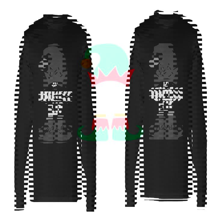 プリンセスエルフクリスマスシャツ ファミリーグループパーツ 長袖Tシャツ